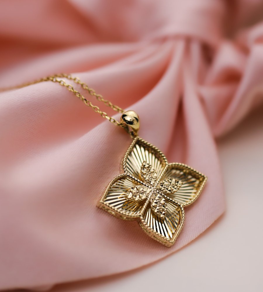 PAVOI Gold Plated Dainty Pear Pendant Necklace